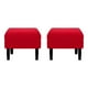 thumbnail image 1 of Set Pouf Sky 1c Felpa 00 Rojo, 1 of 4