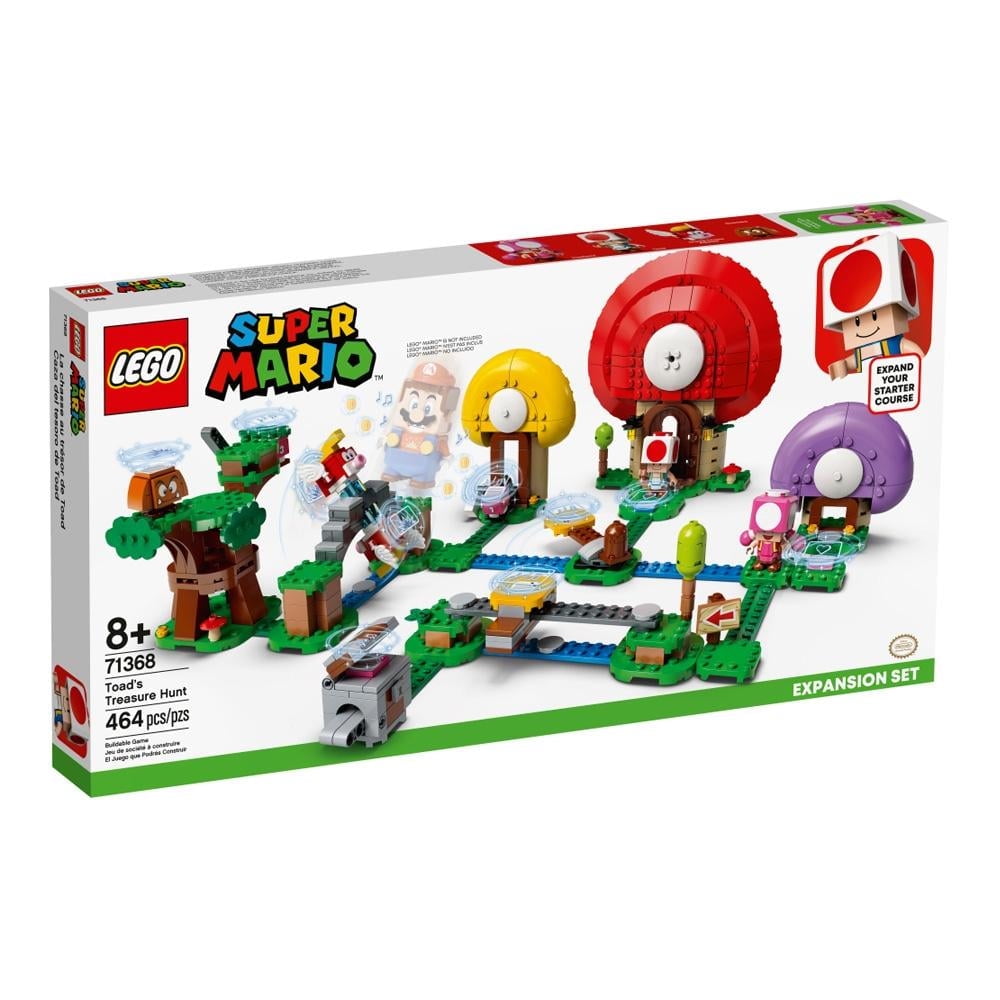 Set De Expansión Lego Super Mario Caza Del Tesoro De Toad 71368