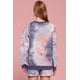thumbnail image 4 of Saronite Top de Jersey de Manga Larga con Estampado Tie-dye, Color Azul Marino Malva (para Mujer), 4 of 4