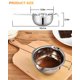 thumbnail image 2 of Olla doble SONGZIMING de acero inoxidable con capacidad de 480 ml, 2 of 7