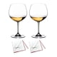thumbnail image 1 of Juego de Copas Riedel Vinum Chardonnay Barricado con Paños, 1 of 5