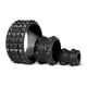 thumbnail image 1 of Juego de rodillos de masaje Chirp Wheel XR 3P Acupressure Black, 1 of 8