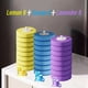 thumbnail image 1 of 1pc Bathroom Accessories Equipped With Multiple Brush Heads, Powerful Decontamination And Cleaning Brushes With Fragrance, Non Perforated Wall Mounted Long Handle And Bracket, Disposable Toilet Brush, 1 of 5