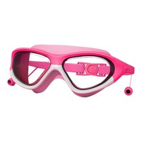 Magideal - Gafas De Natación Para Niños, Gafas De Natación Elegantes, Portátiles, De Visión Clara, Ligeras, Con Montura Grande, Gafas De Natación Para Esnórquel Blanco Rosa