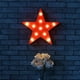 thumbnail image 5 of Luz de Marquee en Forma de Estrella Pooqla LED a Batería Roja, 5 of 5