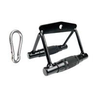 Ioensy - Lat Barra Hacia Abajo Manija De Fila De La Fila Portable Colla De Acero En Forma De Acero En V