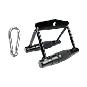 Ioensy - Lat Barra Hacia Abajo Manija De Fila De La Fila Portable Colla De Acero En Forma De Acero En V