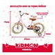 thumbnail image 3 of Bicicleta Infantil Aro 16 Kidmon Ruedas De Aprendizaje Niña Rosado Infantil Aro 16, 3 of 3