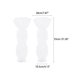 thumbnail image 2 of INSPIRE CHIC Guantes de malla floral de encaje para mujer con lazo de perlas, puntos de lunares, longitud de muñeca sin dedos para boda elegante, fiesta de noche, blanco7, 2 of 6