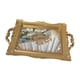 thumbnail image 1 of Bandeja Decorativa Con Espejo Tocador Centro De Mesa Bandeja De Almacenamiento De Joyería Ornamentada 37cmx23.5cm Aureate 1, 1 of 5