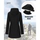 thumbnail image 2 of Chaqueta Softshell Impermeable 33,000ft para Mujer con Capucha y Forro Polar, 2 of 3