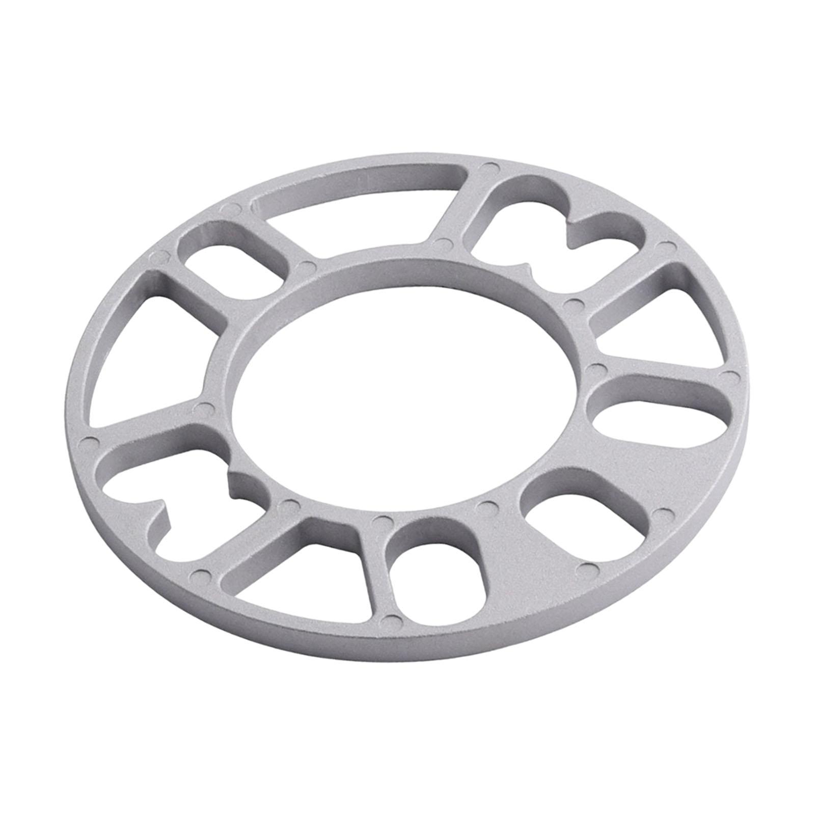 Magideal - Espaciador De Rueda De Coche, Espaciador De Placa De Cuña, Accesorios De Coche Fáciles De Instalar, Cuñas De Aluminio Para Vehículos De 4 Y 5 Pernos, 8Mm
