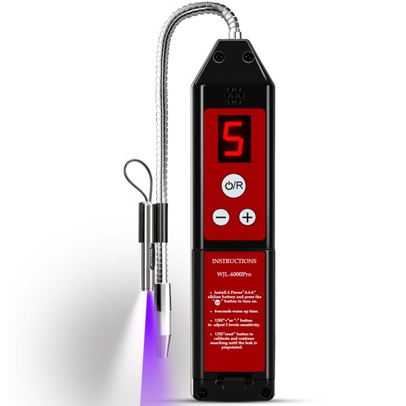 Detector de fugas de refrigerante Aprvtio WJL-6000PRO con luz UV y LED