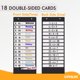 thumbnail image 3 of Tablero de Horario OFFSLIN 91 cm 13+1 bolsillos borrable, 3 of 9
