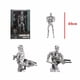 thumbnail image 4 of Figura de acción articulada completa del Endoesqueleto T800 – Terminator, set con piezas intercambiables en caja, 18 cm, 4 of 5