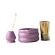 thumbnail image 4 of 4x Matcha Ceremony Set Ceramic Matcha Bowl Juego Para Comedor Home Tea Room Purple, 4 of 5