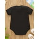 thumbnail image 5 of Newborn Infant Short Sleeve Romper "PACK MY" Print Crew Neck Bodysuit Onesies For Baby Boys Toddler Summer Clothes, 5 of 5