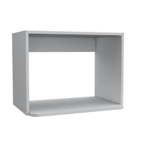 Fmfurniture - Mueble Para Microondas 60X45X40 Cm Blanco