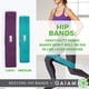 thumbnail image 4 of Set de 2 bandas de resistencia Gaiam Restore Booty Bands, 4 of 4