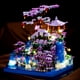 thumbnail image 4 of Set de bloques de construcción CAXIMSY Cherry Blossom Tree House con LED, 4 of 5