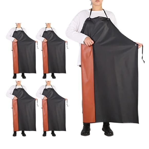 Delantal GNJCV Talla Grande 110 cm Impermeable (Pack de 5)