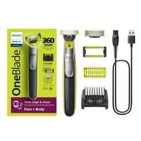Maquinilla De Afeitar Y Recortadora De Barba Eléctrica Philips Norelco Oneblade 360