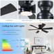 thumbnail image 3 of Ventilador Techo Asyko 46 Pulgadas 6 Aspas Luz Led Control, 3 of 3