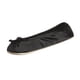 thumbnail image 1 of Zapatillas isotoner Satin Ballerina con suela de cinta, gamuza, color negro, 1 of 8