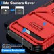 thumbnail image 3 of Funda Resistente para Google Pixel 9A con Tapa Deslizante y Protección Militar Rojo, 3 of 5