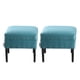 thumbnail image 3 of Set Poufs Sky Felpa 00 Turquesa, 3 of 5