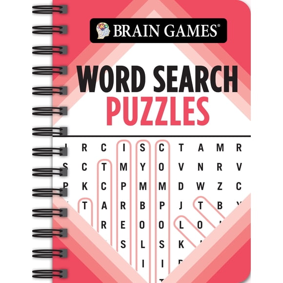 Brain Games - Para Llevar - Sopa de Letras (Rojo)