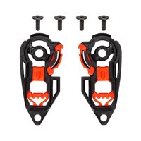 Magideal - Juego De Placa Base De Engranaje De Visera De Casco, Herramienta De Base De Engranaje De Escudo, Repuesto, Duradero, Piezas De Repuesto Para K1, 2 Uds