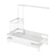 thumbnail image 1 of Esponja Plato Cepillo Dispensador De Jabón Soporte A Prueba De Herrumbre Soporte De Esponja Para Baño Blanco, 1 of 5