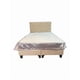 thumbnail image 2 of Cama 2 Plazas Crudo Europea Incluye Base + Respaldo + Colchon Semi ortopedico, 2 of 2