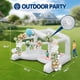 thumbnail image 4 of Castillo Inflable 400x300x240 Cm Blanco Con Piscina De Pelotas, 4 of 7