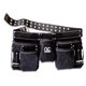 thumbnail image 1 of Funda para delantal CLC, piel de gamuza negra, 29 a 49 cm, con 11 bolsillos, 1 of 1