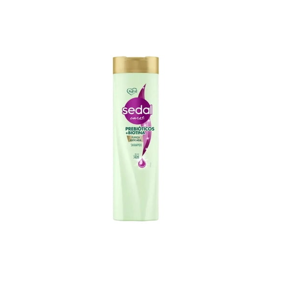 Shampoo Sedal Prebióticos + Biotina Para Fuerza Anticaída, 340 ml