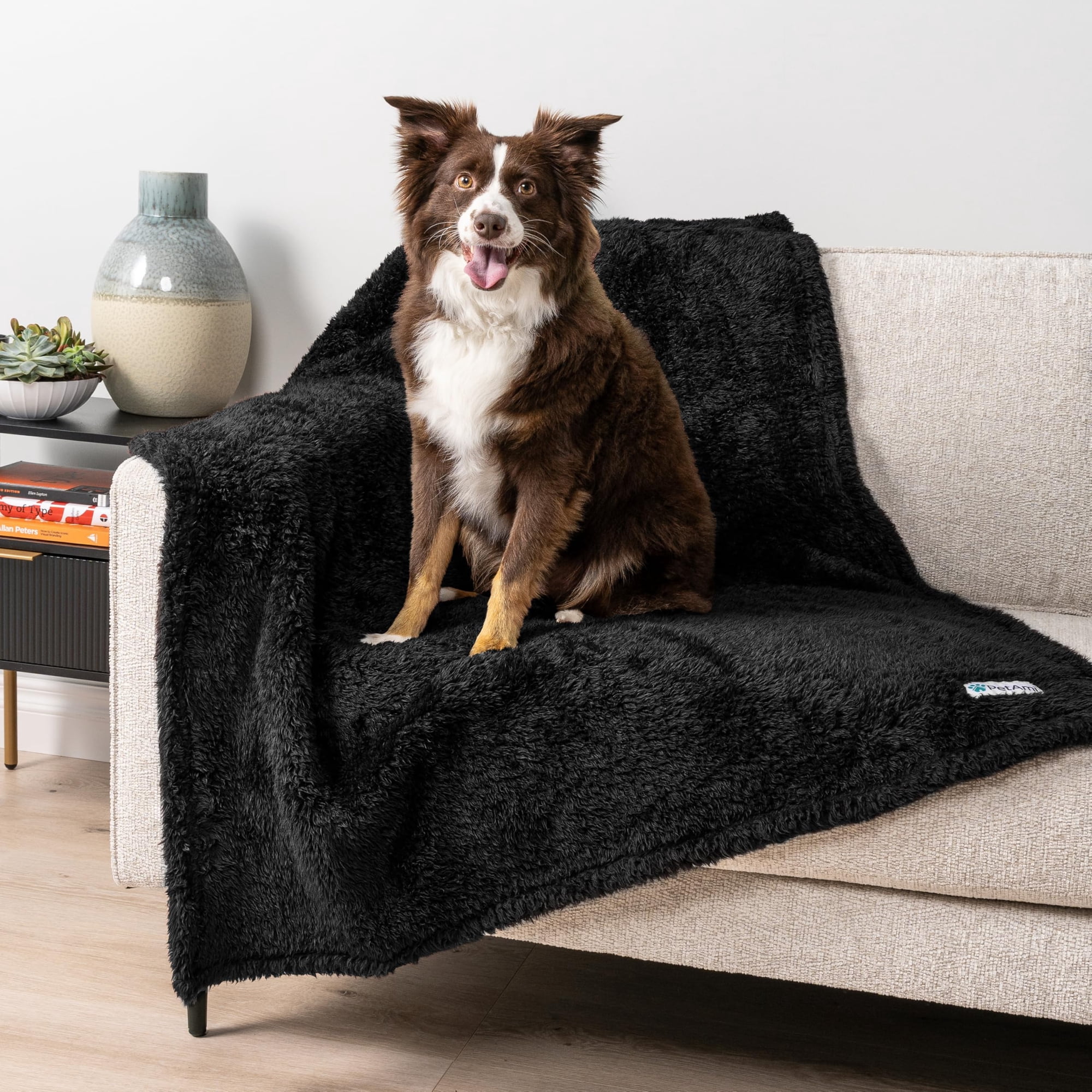 Manta Impermeable Para Perros Petami Fluffy Para Perros Medianos Y Grandes