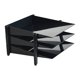 thumbnail image 3 of Caja De Almacenamiento Plegable Para Vales Eficientes Con Bandeja Para Cartas Para El Trabajo, El Aula, La Escuela, Negro, 3 of 5