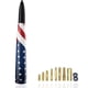 thumbnail image 1 of Antena Para Auto De 5 5 De Aluminio Con Bandera De Estados Unidos Resistente Al Agua, 1 of 7