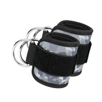 Magideal - Correas De Tobillo Para Máquina De Cable, Accesorios Para Máquina De Cable Para Hombres Y Mujeres, Refuerzo De Hebilla De Tobillo, Brazalete De Tobill Gris