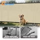 thumbnail image 4 of Pantalla de privacidad para cerco TANG 2,5 m x 15 m beige 150 GSM, 4 of 7