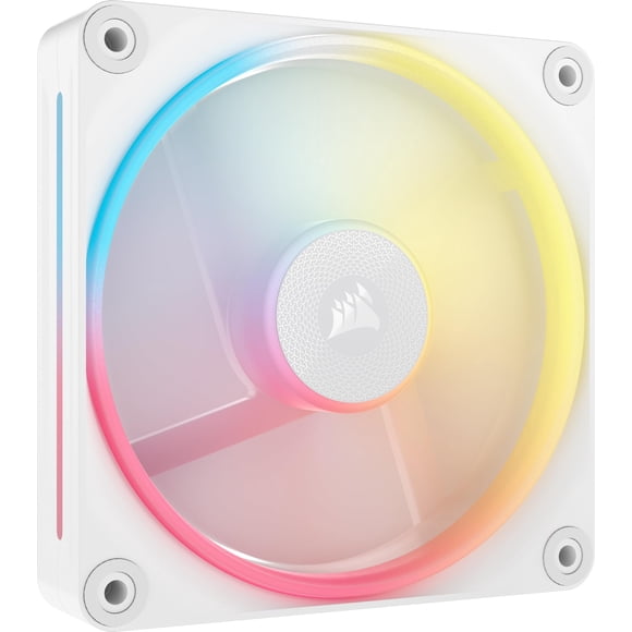 Ventilador CORSAIR iCUE Link LX120-R RGB 120 mm PWM inverso blanco