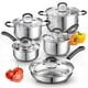 thumbnail image 1 of Set de Utensilios de Cocina Cook N Home 10 Piezas Plateado, 1 of 3