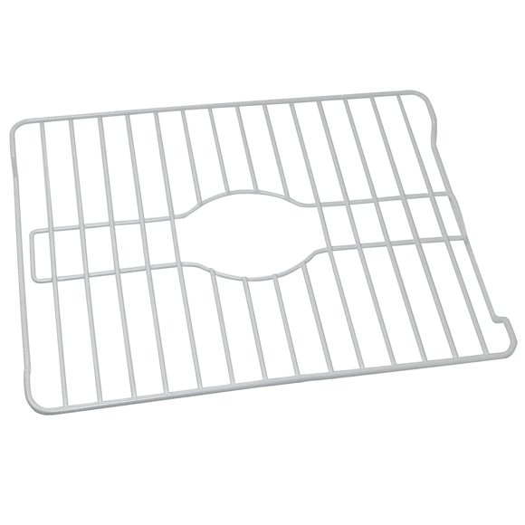 Protector de fregadero Better Houseware, rejilla metálica, 41 x 31 x 3 cm, color blanco