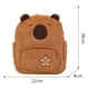 thumbnail image 2 of Mochila De Peluche Capibara Tierno Kawaii. Regalos de vacaciones y cumpleaños, 2 of 6