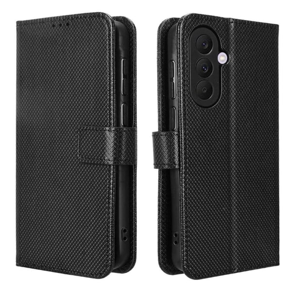 Funda Billetera para Motorola MOTO Edge 60 Pro con Ranuras y Soporte Marrón