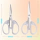 thumbnail image 5 of Tijeras Sharp para manualidades Scissors JILFR, color transparente, 2 unidades, 5 of 5