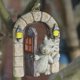 thumbnail image 4 of Adorno de jardín SHOWFEICAT, diseño de dragón, para puerta artesanal con forma de hada, 4 of 6