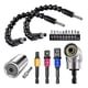 thumbnail image 1 of Dado Universal Llave De Tubo Y 105° Adaptador Angular 18pcs, 1 of 3